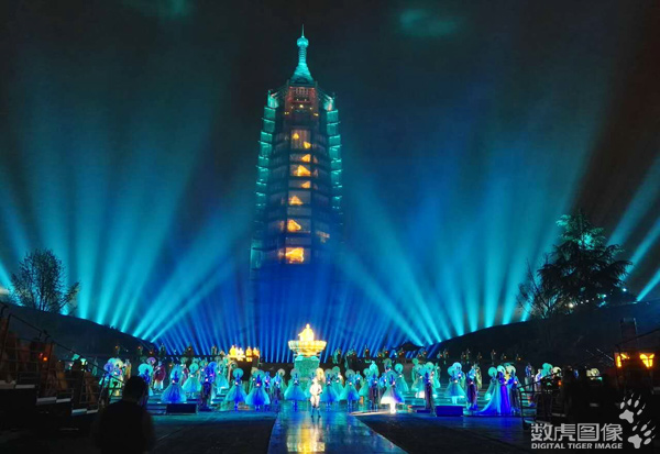 南京大型佛文化实景演出《报恩盛典》 实景演出 数虎图像