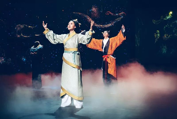 《国家宝藏》湖南省博物馆 多媒体舞台设计 数虎图像