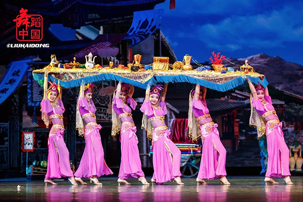 中国经典舞剧《丝路花雨》 舞台演出 数虎图像