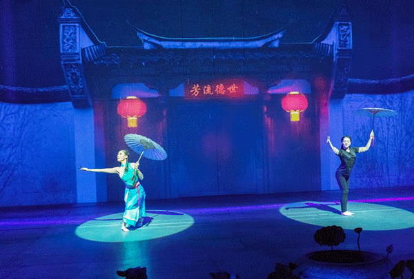 福州首部坊巷文化影音秀《三坊七巷》 多媒体舞美 数虎图像