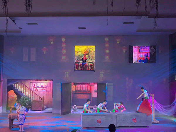 福州首部坊巷文化影音秀《三坊七巷》 多媒体舞美 数虎图像