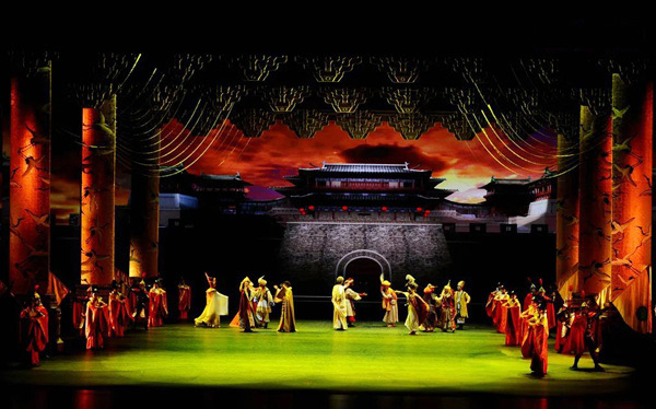 中国舞剧之最《丝路花雨》 舞美影像 数虎图像
