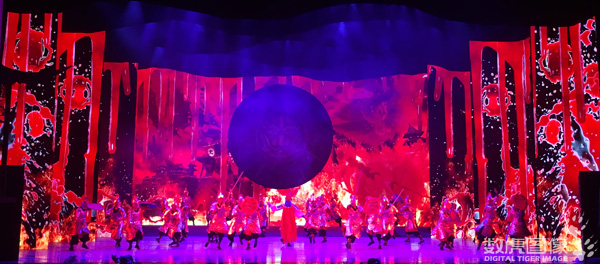 扬州大型音舞诗《大运扬州》 舞台舞美设计 数虎图像