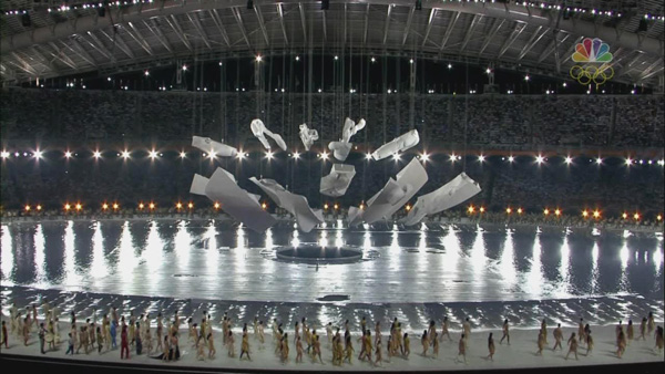 2016里约奥运会 舞美影像 数虎图像